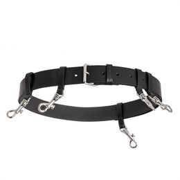 2023 New Multi-Functional Buckle Belt Activity Buckle Niche Crowd Hip Hop Design Leather Belt Accessories Gift