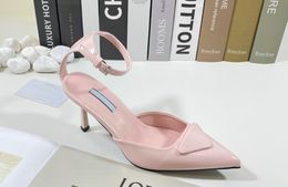 Woman summer Classic High heeled sandals designer Shoes fashion leather women Dance shoe sexy heels Suede Lady Metal Belt buckle Thick Heel shoes