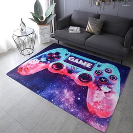 Carpets 2023 Anime Carpet Game Controller Living Room Bedroom Play Area Children's Floor Mat Cartoon 3D Printing