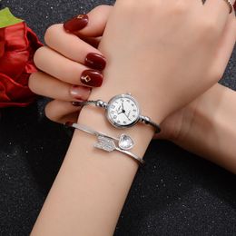 Wristwatches Luxury Women Small Gold Watches Stainless Steel Ladies Quartz Wristwatch Brand Casual Bangle Bracelet Clock