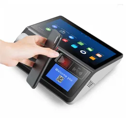 Windows/Android POS System Cash Register 11.6 Inch Touch Screen Cashier 80MM Receipt PrinterLoyverse Scanner NFC VFD