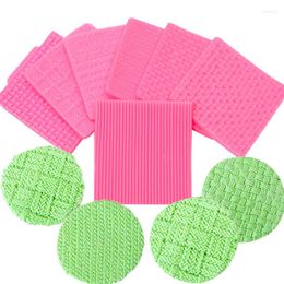 Baking Moulds Knitted Doll Sweater Lace Kitchen Accessories Cooking Tools Fondant Silicone Mould For Of Cake Decorating Mug Eid Bakery