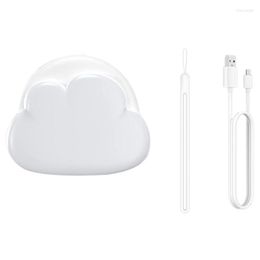 Night Lights Rechargeable Baby Light Cloud LED Child With 4 Intensities And Silicone Lanyard