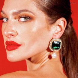 Dangle Earrings Lovely Crystal Pendant Drop For Women Fashion Jewellery Maxi Statement Earings Accessories