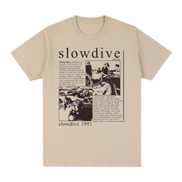 Mens TShirts Slowdive Alison 1991 Vintage Tshirt Tour 90s Classic Cotton Men T shirt TEE TSHIRT Womens Tops Unisex 230324