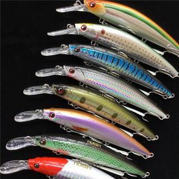 Baits Lures NOEBY 4pcs 110mm 36g Sinking Minnow Fishing Lures Wobbler Jerkbait Artificial Hard Baits for Sea Bass Pike Tackle Fishing Lure 230324