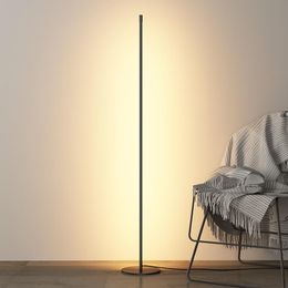 Floor Lamps Modern Minimalism LED Lamp Living Room Bedroom Decor Lights Lighting Stand Kitchen Fixtures