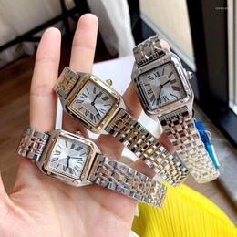 Wristwatches Brand Wrist Watches Women Girl Ladies Style Quartz Casual Steel Metal Band Clock C65