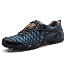 Dress Shoes Men's Casual Shoes Breathable Mesh Shoes Outdoor Wading Men's Sneakers Lightweight Boat Shoes Walking Footwear 230324