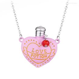 Pendant Necklaces Love Potion Three-dimensional Hip-hop Style Long Chain Fashion Jewelry Sweater Necklace Gift For Women Girls