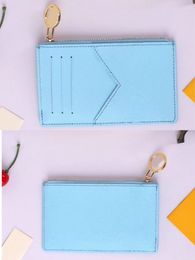 M82045 Romy Card Holders Empreinte Leather 7 Bright Colors Women Fashion Zippy Wallets Designer Casual Coin Purse Cute Credit Card