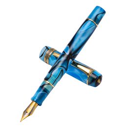 Fountain Pens Kaigelu 316A Celluloid EFFM Nib Beautiful Patterns Writing Ink Office Business School Gift Home 230323