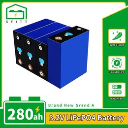 NEW 3.2V lifepo4 280Ah battery DIY 12V 24V 48V rechargeable batteri packs for Electric Touring cars Energy storage Solars cells