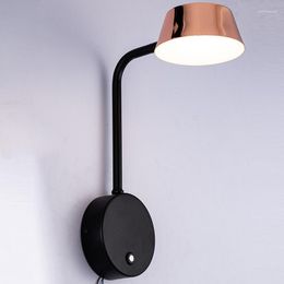 Wall Lamps Vintage Modern Led Lustre Black Bathroom Fixtures Korean Room Decor Lampen Antique Lamp Styles Candle