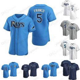 RAYS REPLICA WHITE DEVIL RAYS JERSEY- HOME – The Bay Republic