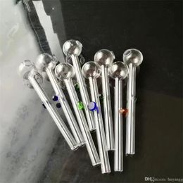Smoking Pipes Colour fulcrum long curved pot Wholesale Glass Bongs, Oil Burner Glass Water Pipes,