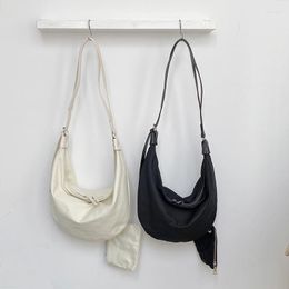 Evening Bags Casual Nylon Shoulder Bag Female Large Capacity Crossbody Travel Portable Handbag Cool Hobo With A Small Wallet