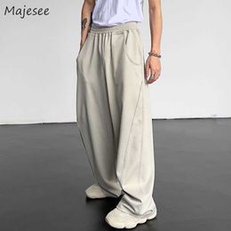 Men's Pants Casual Pants Men Summer Baggy Fashion All-match Cool High Street Hip Hop Trousers American Stylish Popular Ins Teens European BF W0325