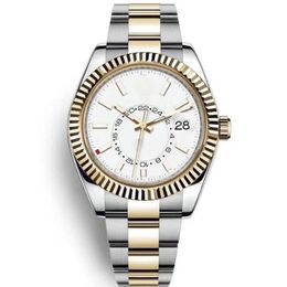 U1 SKY Dweller Mens Automatic Watch High Quality Automatic 2813 movement Watches Stainless Steel chromalight 42mm Luminous Waterproof Wristwatches Gifts watchs