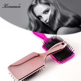 Hair Brushes Mirrorstyle Comb Beauty AntiStatic care Airbag Massage Brush Large Plate Fluffy dressing Barber Accessory 230325