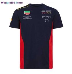 Men's T-Shirts f1 T-shirt-seved racing suit t-shirt team sty team uniform quick-drying and breathab short t-shirt Customised 0325H23