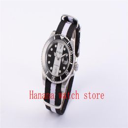 Wristwatches Sapphire Glass 40MM White Black Dial Date Magnifier Luminous Marks Ceramic Bezel MIYOTA Automatic Movement Men's Watch