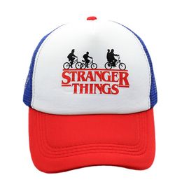 Strange Thing Trucker Cap Designer Letters Embroidered Baseball Hat Fashion Street Cap for Men Women