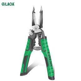LAOA Multifunctional Electrician Pliers Long Nose Wire Stripper Cable Cutter Terminal Crimping Hand Tools