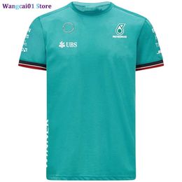 Men's T-Shirts Formula one racing team clothing shirt motorcyc racing suits petronas F1 special edition T-shirt F1 team contact dr 0325H23