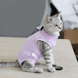 Cat Costumes Kitten Clothes Recovery Protection Cotton Vest Rehabilitation Clothing Suit Pet