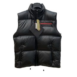 New Men Down Vest Winter Jacket Designer Puffer Vests Mens Waistcoat Unisex Couple Bodywarmer Womens Sleeveless Outdoor Warm Thick Gilet