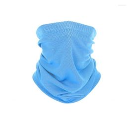 Motorcycle Helmets Cycling Headgear Solid Colour Bandana Neck Gaiter Headband Riding Tube Balaclava Mask Scarf Outdoor Sports Headwear For