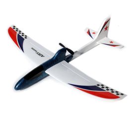 ElectricRC Aircraft RC Aeroplanes Capacitor Electric Hand Throwing Glider DIY Aeroplane Model Educational Toy for Children 230325