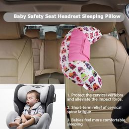 Child Car Pillow Shape Neck Headrest Cushion Baby Seat Belt Shoulder Protector Interior Accessories