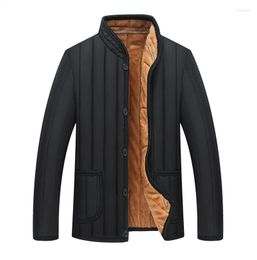 Men's Down Size XL-3XL 4XL 2023 Winter Jacket Warm Cotton Park Leisure Clothing Brand Thick Jackets