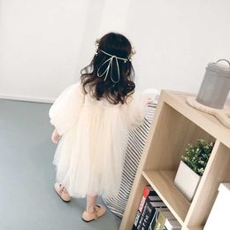 Girl's Dresses HoneyCherry New Kids For s Spring Child Baby Sweet Princess Designer Clothes