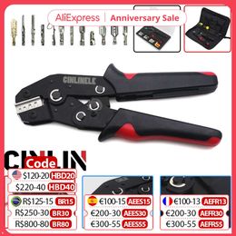 Open Barrel Terminals Crimping Pliers Tools Robust Crimper for ZH PH XH VH JWPS Dupont JST D-Sub Jumper EPS PCIE SATA PINS MOLEX