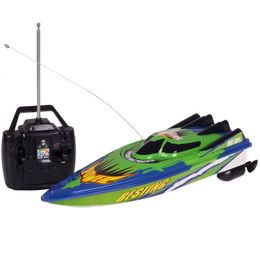 ElectricRC Boats RC Racing Radio Remote Control Dual Motor Speed Highspeed Strong Power System Fluid Type Design Kids Outdoor Toy 230325