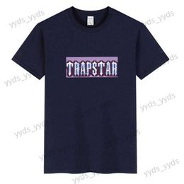 T230325Men's T-Shirts Mens T-Shirts Trapstar London Tee Men T Shirt Mans Streetwear Stylist Casual Clothes Basketball Designer Running Shirt Jogging Sportswear