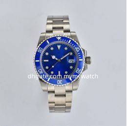 U1 Watches Automatic Mechanical Watch 40mm 126334 Asian 2813 Blue Dial Man's Watch Stainless Steel Waterproof Luminous Sapphire Glasses Watches