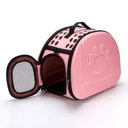 Dog Car Seat Covers Pet Carrier Bag Selling Solid Colour Portable Foldable Out Breathable Cat Nest Backpack