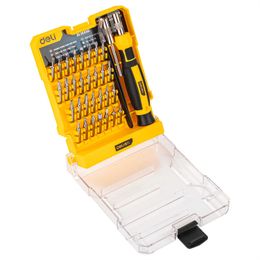 Deli 33PCS Precision Screwdriver Set Multifunctional Magnetic Hexagon Torx Disassembly Repair Tool Sets