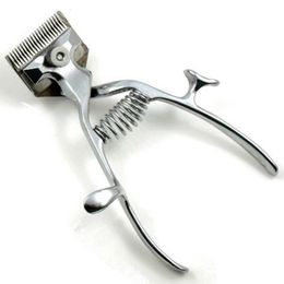 Hair Scissors Portable Hand Manual Clippers Trimmer Cutter Stainless Steel Barber Scissor Tool For Men Care 230325