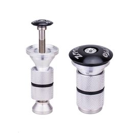 Bike Headsets ZTTO Road Compression Plug With Integrated Spacer Stem Cap Expand Star Nut for Carbon Fork Steerer Bolt MTB headset part 230325