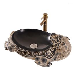 Bathroom Sink Faucets Antique Cabinet Combination Table Basin Luxury Villa Bed & Breakfast