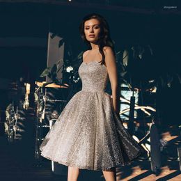 Party Dresses BridalAffair Sparkling Short Prom Lace Sequined Sweetheart Ruffled Evening Gowns Celebrity Dress