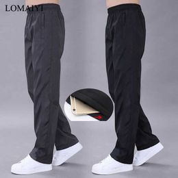 Men's Pants Oversize 6XL Men's Spring/Summer Casual Pants Man Tracksuit Trousers Male Black Wide Pants For Men Autumn Mens Clothing AM411 W0325