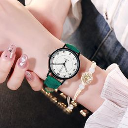 Wristwatches Luminous Waterproof Watch Women Fashion Casual Leather Belt Watches Simple Ladies' Small Dial Quartz Clock