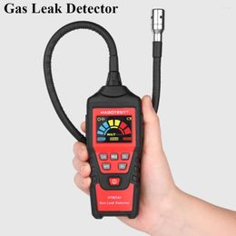 Gas Leak Detector 0-1000PPM Sound & Screen Alarm Combustible Flammable Natural Methane Alcohol