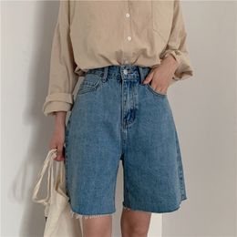 Women's Shorts Jean Shorts Women Summer Casual Loose Bike Shorts Korean Style Denim Shorts Streetwear Short Pants Women Jeans Shorts 230325